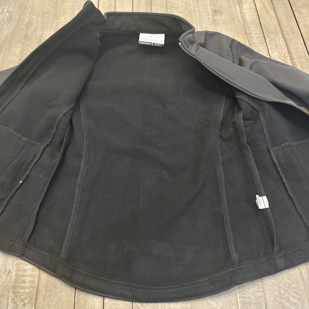 Womens Full Zip Jacket BLACK Wind/Water-Resistant Page & Tuttle -Size SMALL NWT - Picture 7 of 12